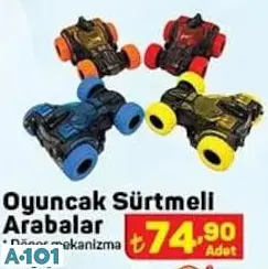 OYUNCAK SÜRTMELİ ARABALAR